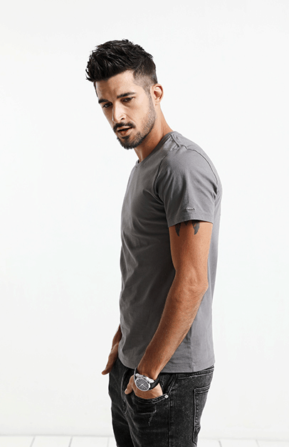 Playera Tipo Polo Caballero #4001